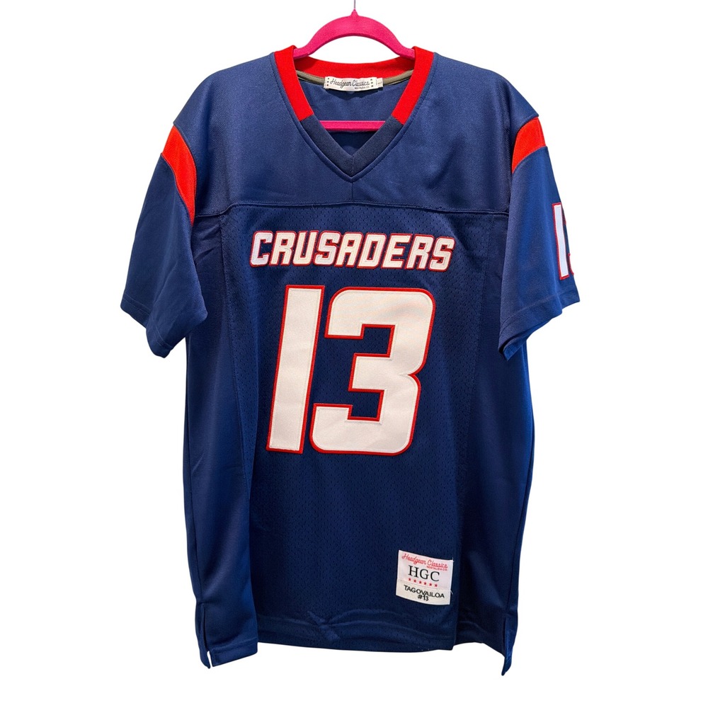 Headgear Classics Tua Tagovailoa Saint Louis High School Football Jersey Navy L